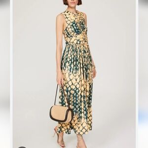 Ulla Johnson RTR Sascha Fossil Color Multicolor Size 12